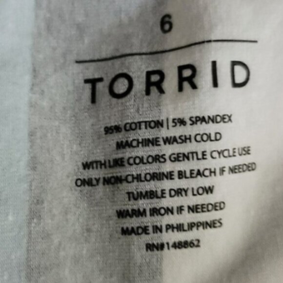 Torrid Foxy Scoop Neck Striped Cami Body Suit NWT - Picture 6 of 9